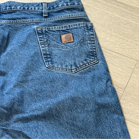 Carhartt Relaxes Fit Men’s Denim Jeans 42x30 - Picture 10 of 11